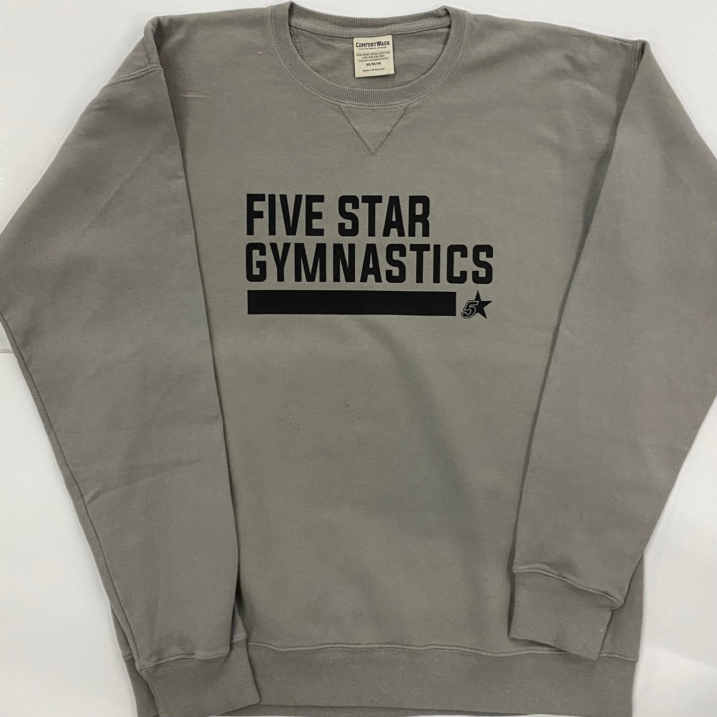Gray Gymnastics Crewneck Sweatshirt (Adult Only)