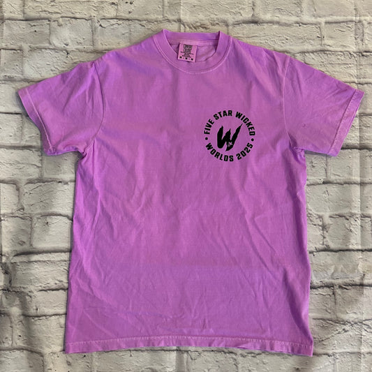 Worlds Neon Violet Circle 2025