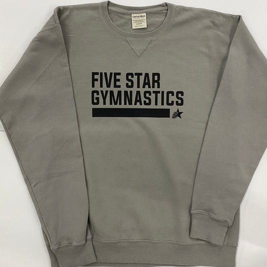 Gray Gymnastics Crewneck Sweatshirt (Adult Only)